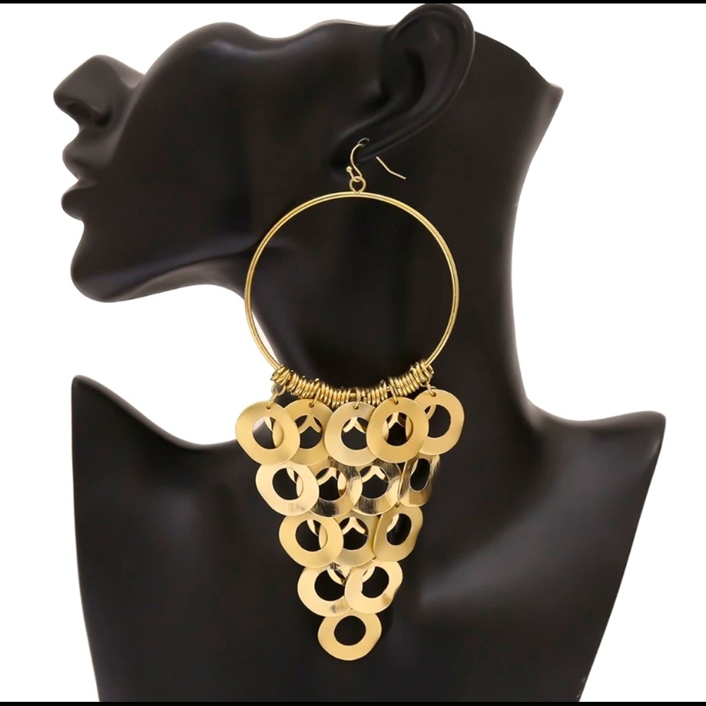 Metal Ringlet Earrings